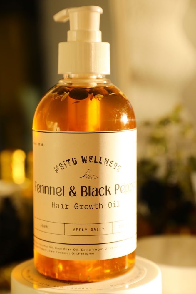 Hair Growth Oil  (Fennel & Black Pepper)