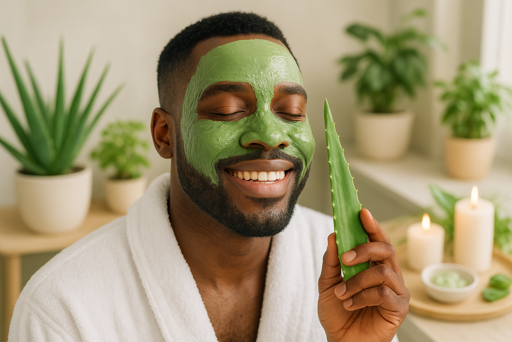 Aloe and Neem Powder Mask